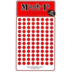 Red Mark-It Dot Stickers 1/4"