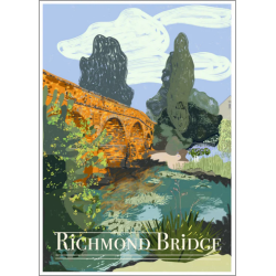 Richmond Bridge Art Print