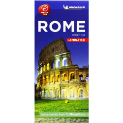 Rome Laminated Street Map