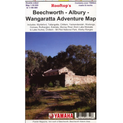 Beechworth - Albury - Wangaratta Adventure Map