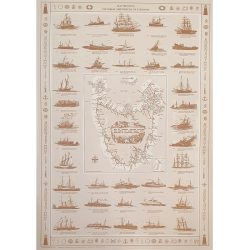 Tasmanian Shipwrecks Map