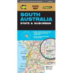 South Australia State & Suburban Map 570