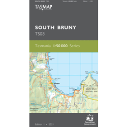 South Bruny 1:50k Topo Map