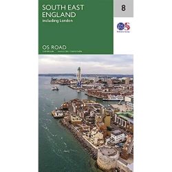 South East England Road Map - OS Road 8