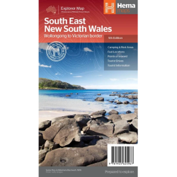 South East New South Wales Road Map