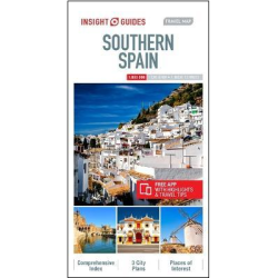 Southern Spain Road Travel Map