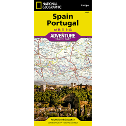Spain and Portugal Adventure Map 3307