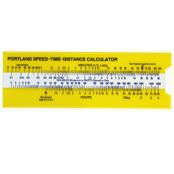 Speed-Time-Distance Slide Rule SM