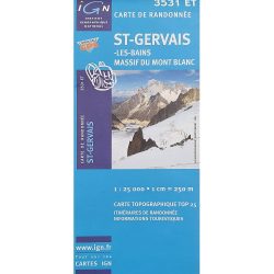 St-Gervais-Les-Bains 1:25k Map 3531-ET
