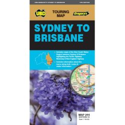 Sydney to Brisbane Map 244