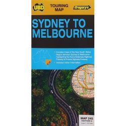 Sydney to Melbourne Touring Road Map 245