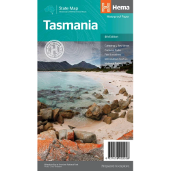 Tasmania State Road Map