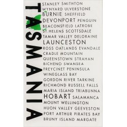 Tasmanian Locations Tea Towel