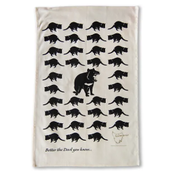 Tasmanian Devil Tea Towel