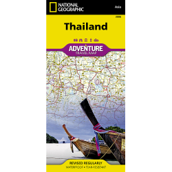 Thailand Adventure Travel Map 3006