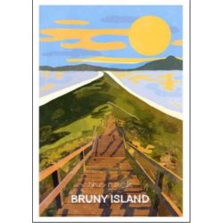 The Neck Bruny Island Art Print