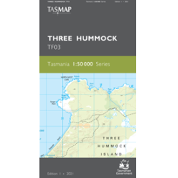 Three Hummock 1:50,000 Topo Map