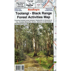 Toolangi - Black Range Activities Map