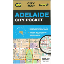 Adelaide City Pocket Map 560