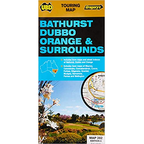 Bathurst Dubbo Orange & Surrounds Map 282