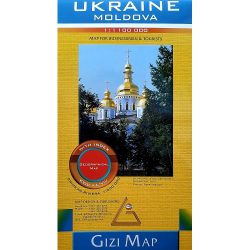 Ukraine & Moldova Map