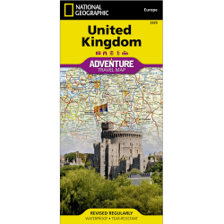 United Kingdom Adventure Map 3325