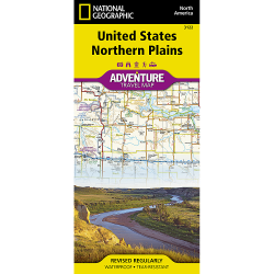 United States Northern Plains Map 3122
