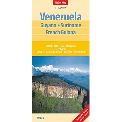 Venezuela Travel Reference Map