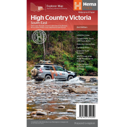 High Country Victoria South East Map