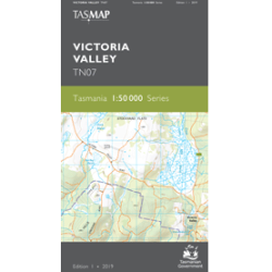 Victoria Valley 1:50,000 Topo Map