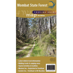 Wombat State Forest Touring and 4WD Map