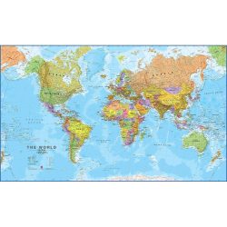 World Wall Map – Political, 197 x 117cm