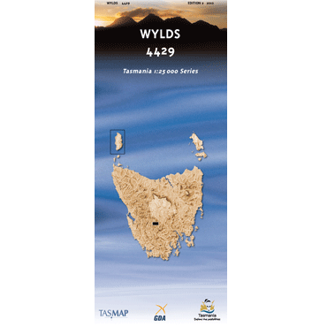 Wylds 1:25k Topo Map