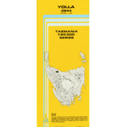 Yolla 1:25k Topo Map