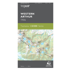 Western Arthur 1:50,000 Topo Map