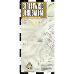 Jerusalem Streetwise Map
