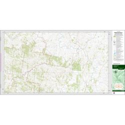 Aberbaldie 1:25k NSW Topo Map 9135-1N