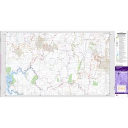 Abercrombie 1:50k NSW Topo Map 8730-S