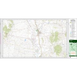 Aberdeen 1:25k NSW Topo Map 9033-1S