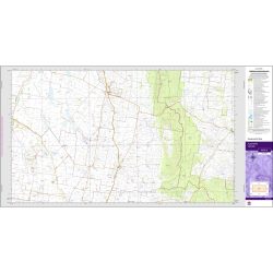 Alectown 1:50k NSW Topo Map 8532-S