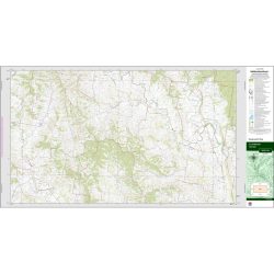 Allynbrook 1:25k NSW Topo Map 9233-3N