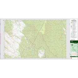 Araluen 1:25k NSW Topo Map 8826-1S