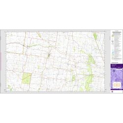 Ariah Park 1:50k NSW Topo Map 8329-S