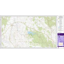 Ashford 1:50k NSW Topo Map 9139-S