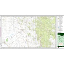 Attunga 1:25k NSW Topo Map 9036-2S