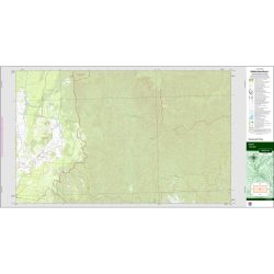 Badja 1:25k NSW Topo Map 8825-4N