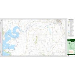 Baldwin 1:25k NSW Topo Map 9036-3N
