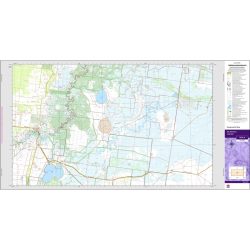 Balranald 1:50k NSW Topo Map 7628-N