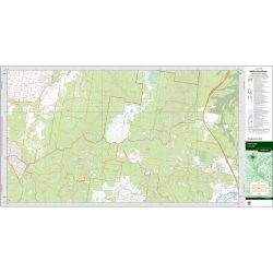 Banyabba 1:25k NSW Topo Map 9539-3N