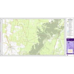 Baradine 1:50k NSW Topo Map 8736-S